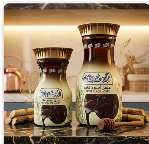 عسل اسود طبيعى ثقيل